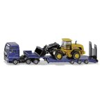 Camion surbaiss man avec chargeuse jcb 1 / 87 - siku - jouet pour enfant de 3 ans et plus