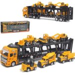 Camion de transporteur voiture jouet ensembles camions de constructioncadeaux nol pour enfants garons ...
