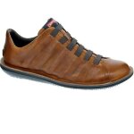 Chaussures - camper - beetle 18751 - 048 - cuir noir - lacets lastiques - homme