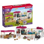 Camping - car equestre schleich 42619 horse club - coffret 227 pices ds 5 ans