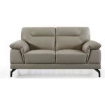 Canap 2 places cuir brody - angle droit