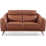 Canap� 2 places en cuir sianna - angle droit