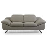 Canap� 2 places en cuir sarm - angle droit