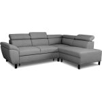 Canapé dangle convertible - 4 personnes - stan - tissu anthracite - 3 tétières - réversible - 243 x 92 ... Canapé dangle convertible - 4 personnes - stan - tissu anthracite - 3 tétières - réversible - 243 x 92 ...