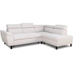 Canap� dangle convertible - 4 personnes - stan - tissu beige - 3 t�ti�res - r�versible - 243 x 92 x 184 ...