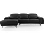 Canap� dangle en cuir karl - angle gauche