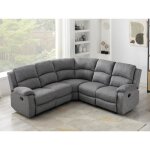 Canap dangle relax en tissu chin gris rieti