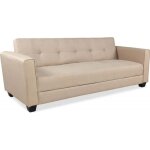 Canap� convertible 3 places tosello 200cm beige - paris prix - design & pratique