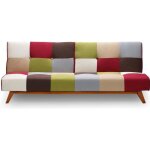 Canap� convertible clic - clac scandinave yazu multicolore