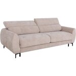 Canapé convertible express - 2 / 3 places - safia - tissu gauffré - beige - matelas 15 cm - 206 x 105 ... Canapé convertible express - 2 / 3 places - safia - tissu gauffré - beige - matelas 15 cm - 206 x 105 ...