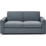Canap� convertible express en tissu diana - couchage 120 cm - 2 places - gris