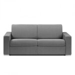 Canap� fixe dreamer 3 places maxi 215 cm velours velluto gris