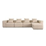 Canap� home deluxe verona xl >version: xl - taille: 415cm x 68cm x 207 cm