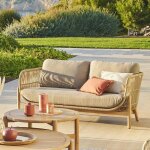 Canap� de jardin deona 2 places en acacia - hesp�ride