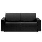 Canap� - lit 2 - 3 places dreamer microfibre gris convertible express 120 * 197 * 16 microfibre gris ...