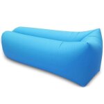 Canap - lit gonflable canap hamac bleu / canap de plage / jardin camping / piscine extrieure / 205x70 ...
