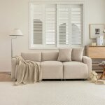Canapé moderne - okwish - canapé 3 places - tissu chenille beige - confort moelleux - design contemporain ... Canapé moderne - okwish - canapé 3 places - tissu chenille beige - confort moelleux - design contemporain ...