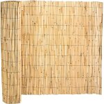 Canisse en bambou - juanio - longueur 500 x profondeur 120 cm - protection contre le vent et le soleil ...