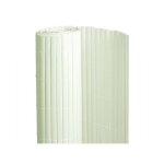 Canisse pvc double face blanc 6 m - 2 rouleaux de 3 x 180 m - jardideco