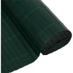 Canisse pvc double face - nature - 1 x 3 m - 1600 g / m² - occultant 4 / 5 - anti - uv - vert Canisse pvc double face - nature - 1 x 3 m - 1600 g / m² - occultant 4 / 5 - anti - uv - vert