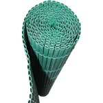 Canisse pvc double face - nature - 10 mm - vert - 3 x 1 m