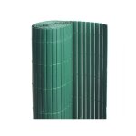 Canisse pvc double face vert 6 m - 2 rouleaux de 3 x 150 m - jardideco