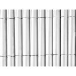 Canisse en pvc simple face blanc