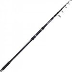 Canne � carpe - shakespeare - cypry tele 105 - t�lescopique - carbone - noir