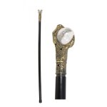 Canne sceptre - ptit clown - seigneur du mal - 87 cm - noir