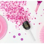 Canon  confettis push pop - mix rose clair et fonc