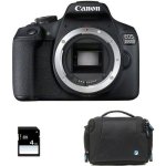 Canon eos 2000d nu garanti 3 ans + sac + carte sd 4go