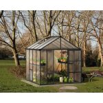 Canopia by palram serre de jardin glory 244 x 253 cm grise