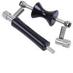 Capodastre roulant pour guitare inf - r�glage du ton - noir