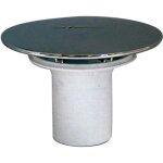Capot avec culot pour bonde de douche nicoll.