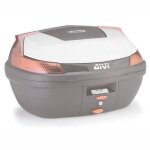 Cap�t top - case givi b47 nacre - blanc / nacre - tu