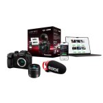 Pack hybride micro 4 / 3 - lumix - gh5m2 - 203 mp - double stabilisation 6. 5 stops - noir
