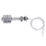 Capteur de niveau deau liquide interrupteur  flotteur de niveau de liquide 10 mm de course en acier ...