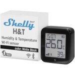 Capteur de température et dhumidité - shelly - h&t gen3 - noir - wi - fi - double alimentation Capteur de température et dhumidité - shelly - h&t gen3 - noir - wi - fi - double alimentation