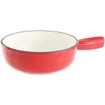 Caquelon en fonte maille avec anse - 16 cm