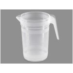 Pichet plastique r�utilisable 1l transparent