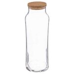 Carafe en verre spring 1l transparent