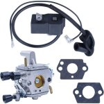Carburateur et bobine dallumage pour stihl fs120 fs200 fs250 fs300 fs350 debroussailleuse carburateur ...