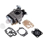 Carburateur pour d�broussailleuse 43cc 52cc carbu kit de r�paration avec joint membrane ampoule carburateur ...