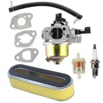 Carburateur avec filtre � air pour gxv120 gxv140 gxv160 moteur hr194 hr195 hr214 hra214 hr215 hr216 hra216 ...
