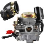 Carburateur � starter 50cc pour boss qingqi qm50qt 4g benzhou jinlun baotian