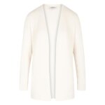 Cardigan droit morgan blanc - coupe droite - manches longues