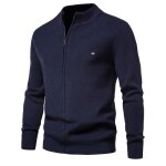 Cardigan hommepull femme col rondcardigan hommes ouvrez - front zipptricot casual chaud automne hiver ...