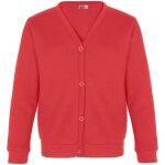 Cardigan molleton filles scouts club uniforme scolaire - a2z 4 kids - rouge - manche longue - taille ...