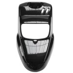 Carenage / tablier av scoot adaptable mbk 50 booster 2004> / yamaha 50 bws 2004> noir brillant