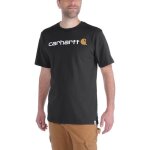 T - shirt - carhartt - logo de base - coton - manches courtes - noir T - shirt - carhartt - logo de base - coton - manches courtes - noir